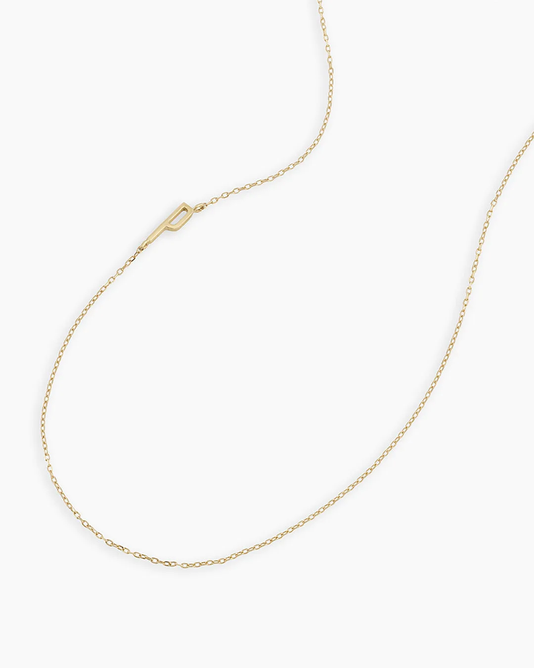 14k Gold Alphabet Necklace