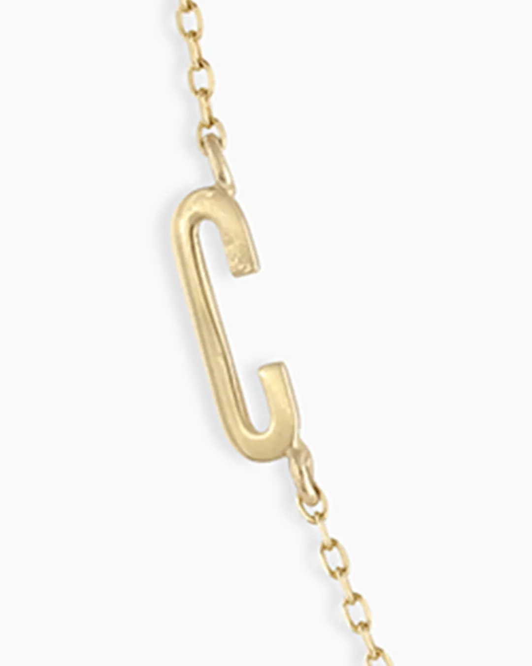 14k Gold Alphabet Necklace