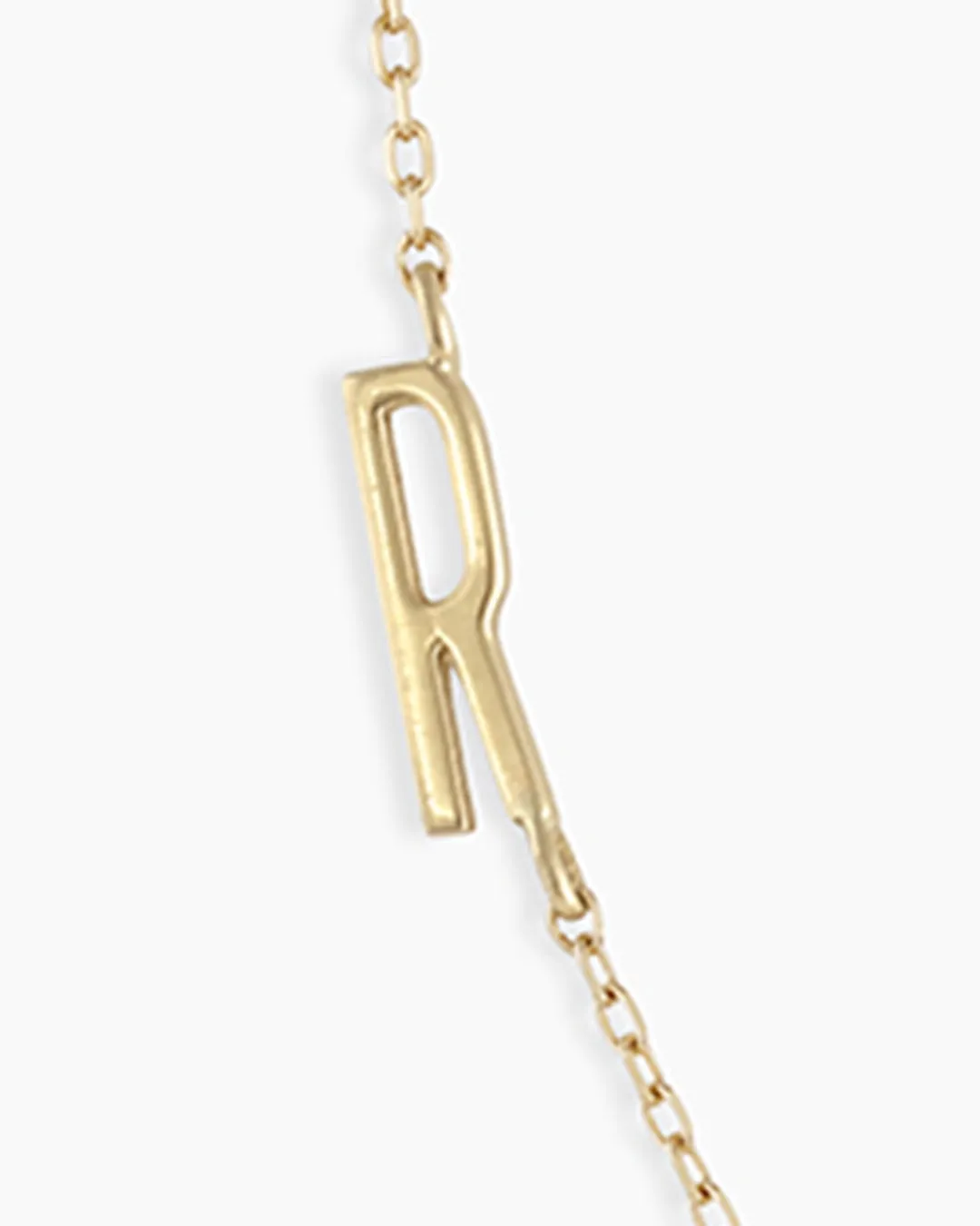 14k Gold Alphabet Necklace