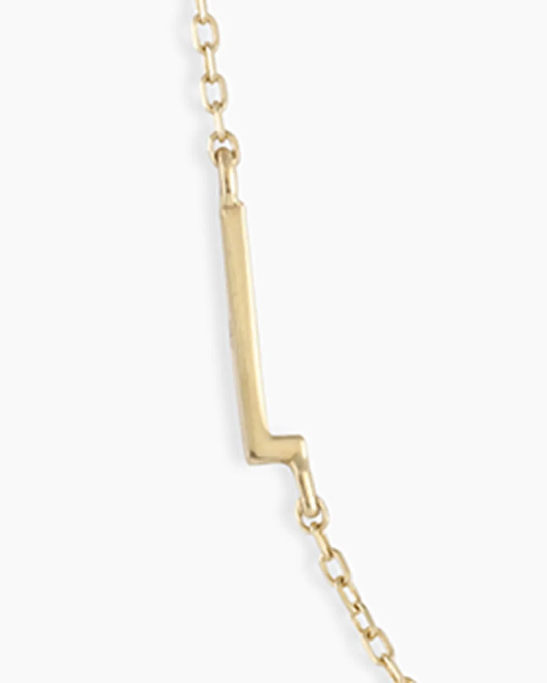 14k Gold Alphabet Necklace