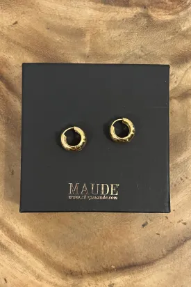 18K Jane Baby Hoop Earrings