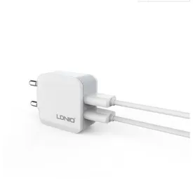 2 USB Smart Travel Adapter Wall Portable Charger - Ldnio A2201