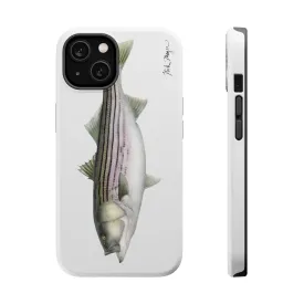 30 lb Striper MagSafe White iPhone Case