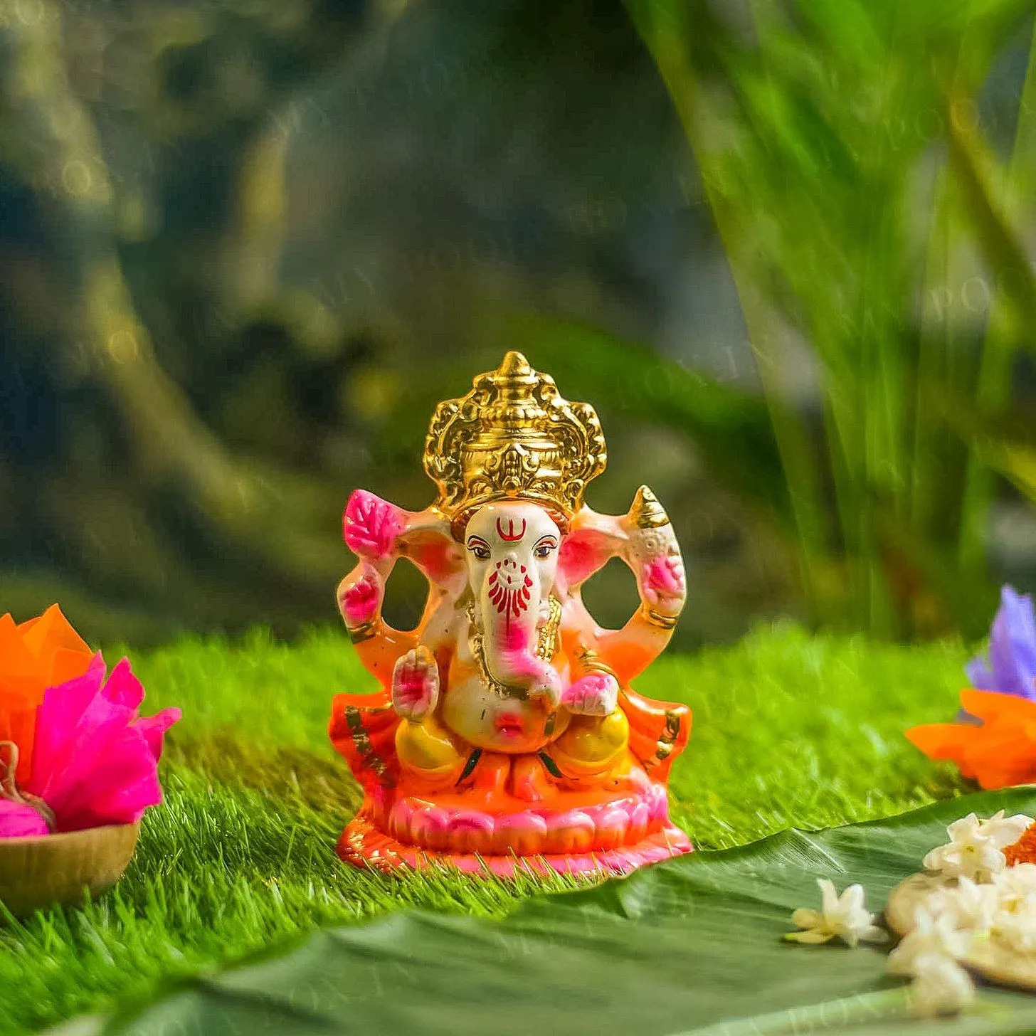 7INCH Sarjanshil Eco-Friendly Ganpati | Plant-A-Ganesha