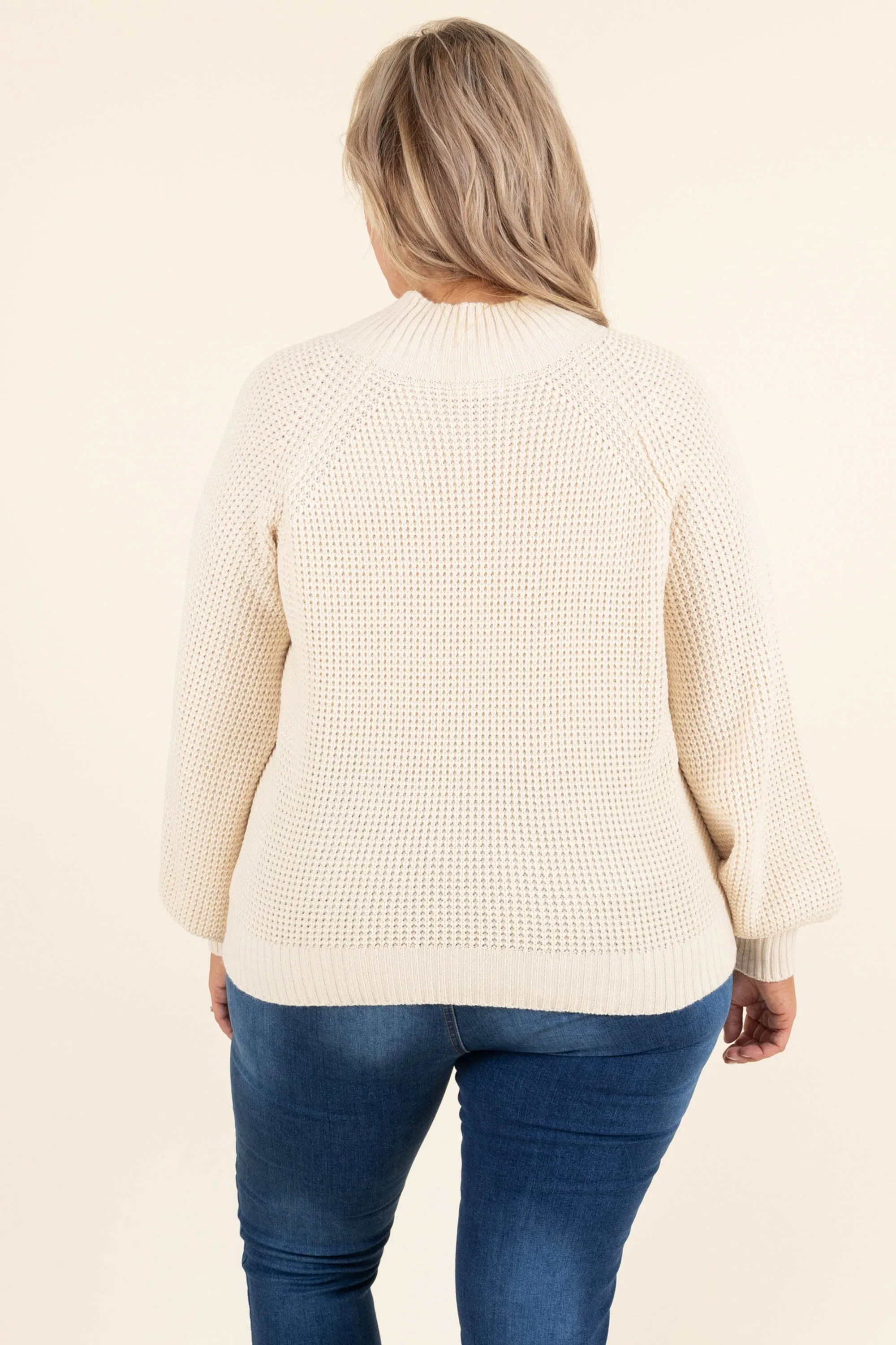 Affectionately Yours Sweater, White