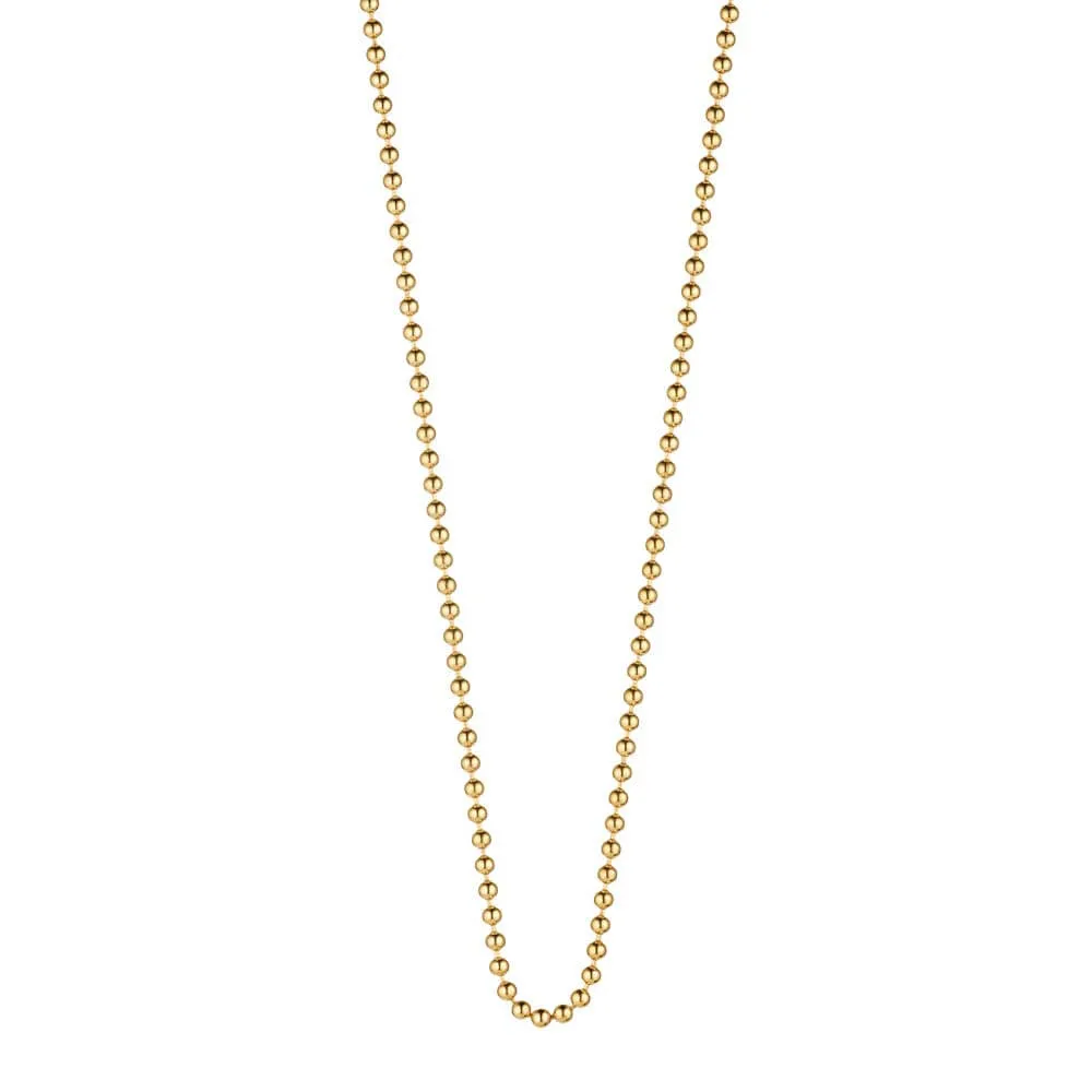 Ball Chains, Gold 14" to 30"