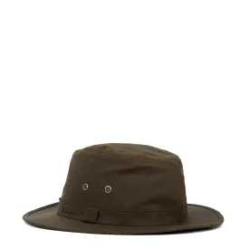 Barbour Wax Safari Hat Olive