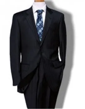 Baroni Stripe Navy Suit Modern Fit