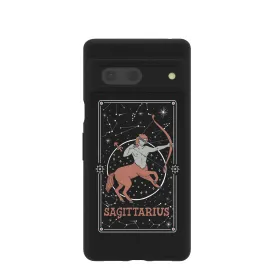 Black Sagittarius Google Pixel 7 Case