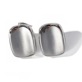 Chunky  Silver Stud Earrings  JLT12740