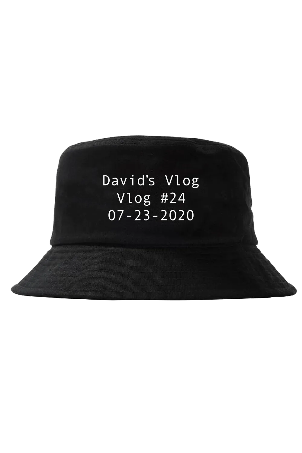 David Dobrik Birthday Title Card Bucket Hat