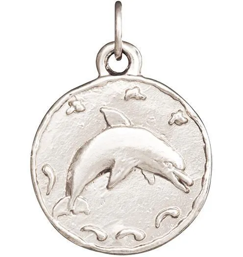 Dolphin Coin Charm