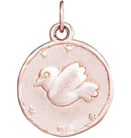 Dove Coin Charm