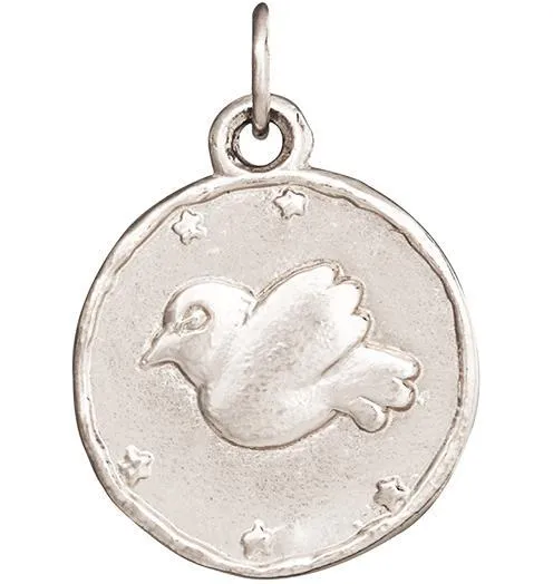 Dove Coin Charm