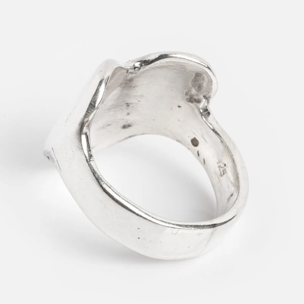 Eros Silver Heart Ring