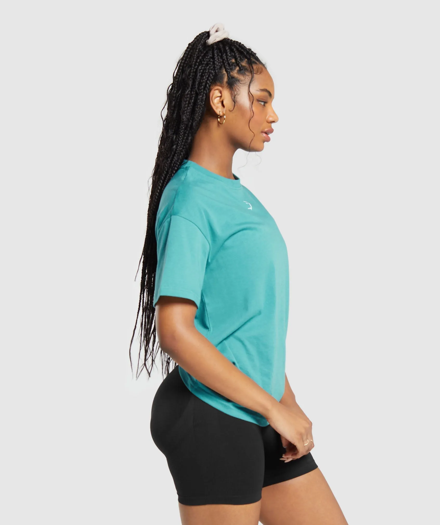 GS Power Oversized T-Shirt - Bondi Teal