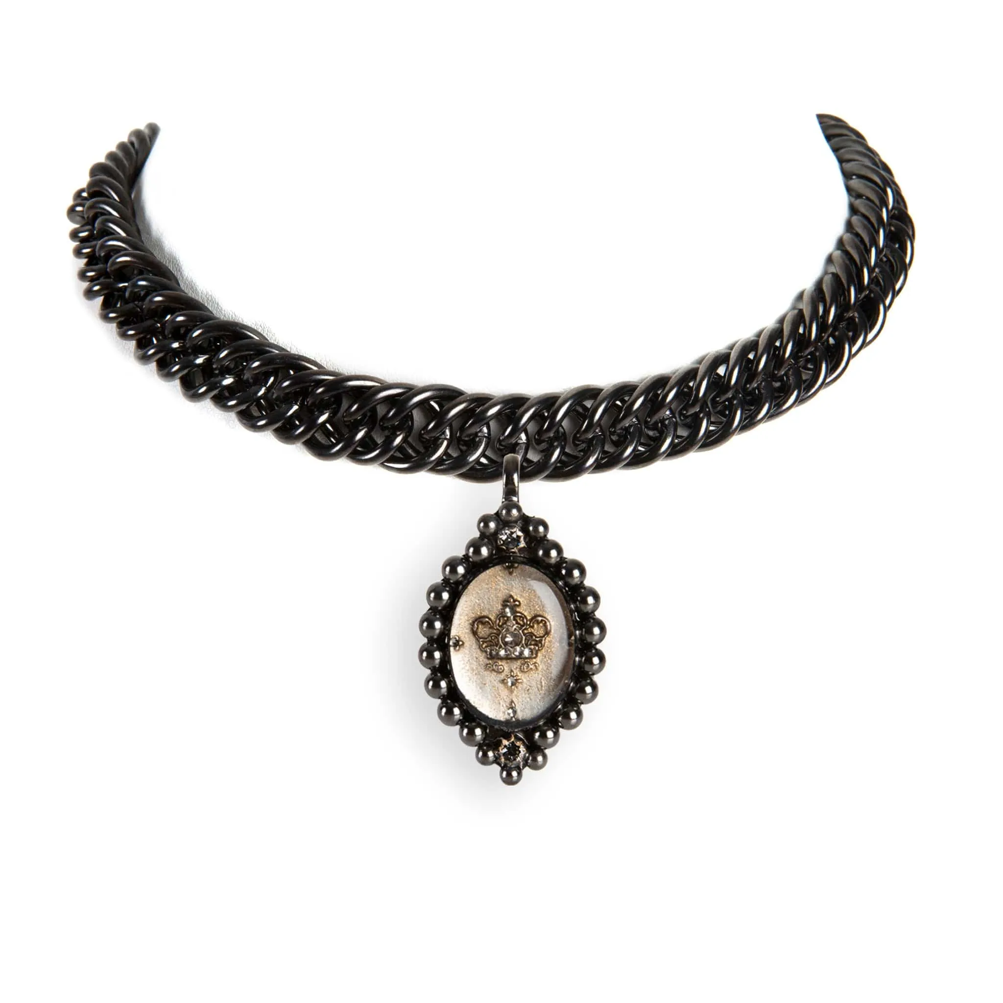 Iconic Chain Choker with All Medallions