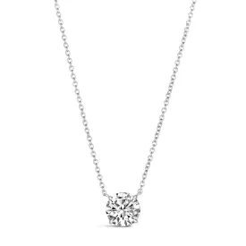 Just Like A Diamond 1 Carat Solitaire Necklace