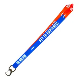 Key To Happiness Lanyard