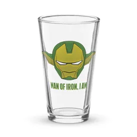 Man Of Iron, I Am Shaker pint glass