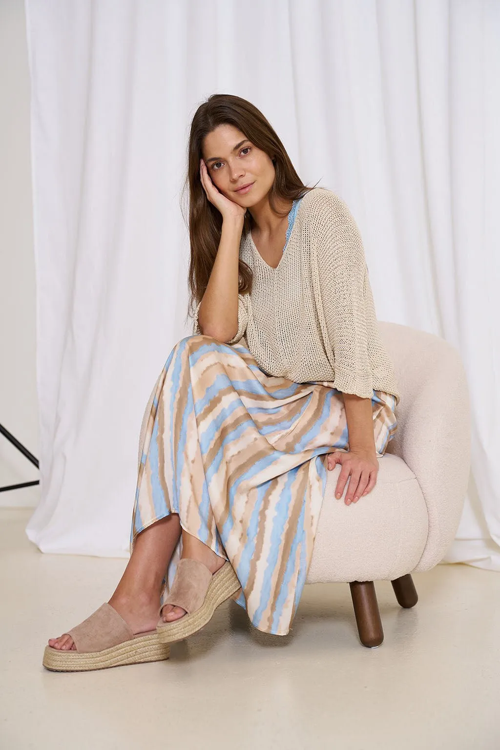 Marta du Chateau Betina knit cream