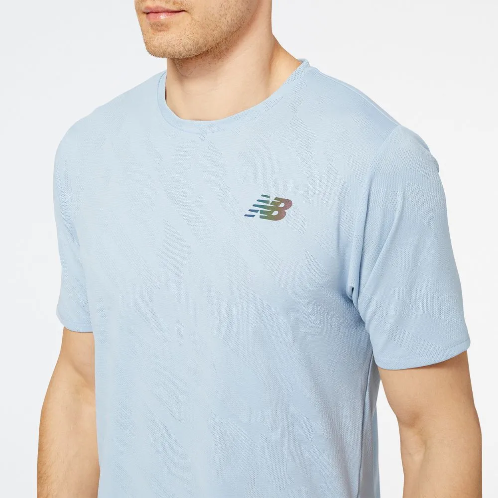 New Balance Men's Q Speed Jacquard ICEx Short Sleeve