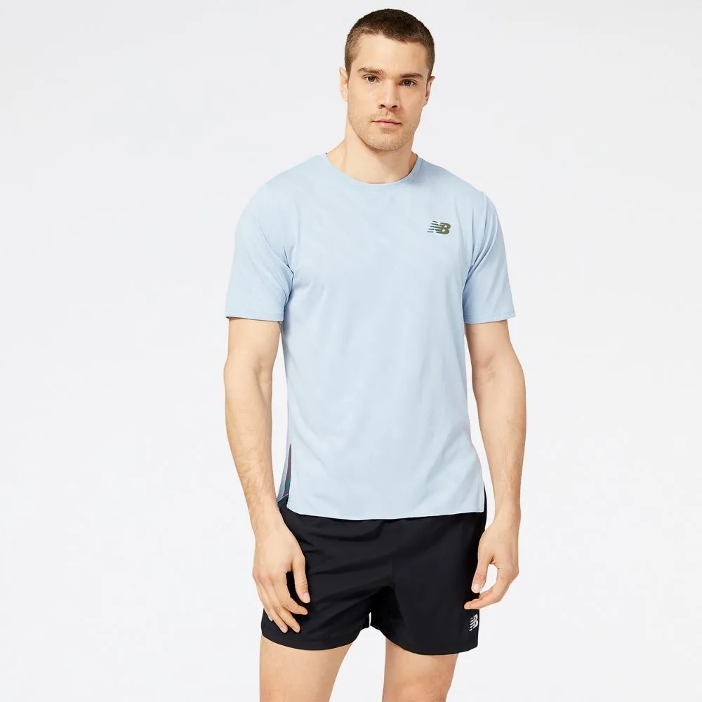 New Balance Men's Q Speed Jacquard ICEx Short Sleeve