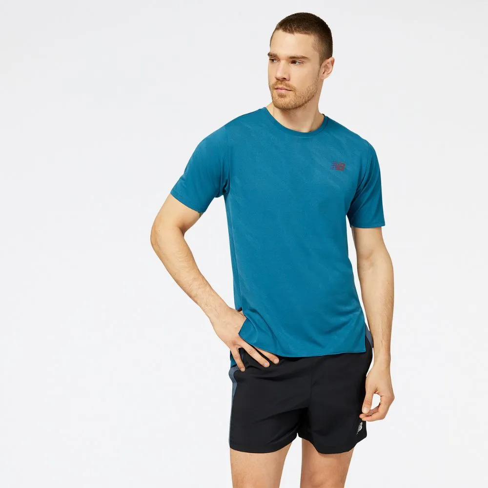 New Balance Men's Q Speed Jacquard ICEx Short Sleeve