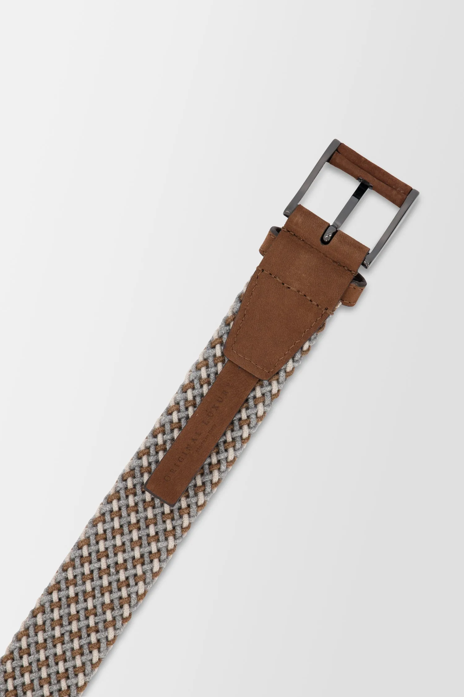 Original Luxury Grey Lecce Belt