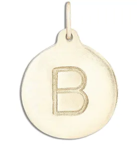 "B" Alphabet Charm