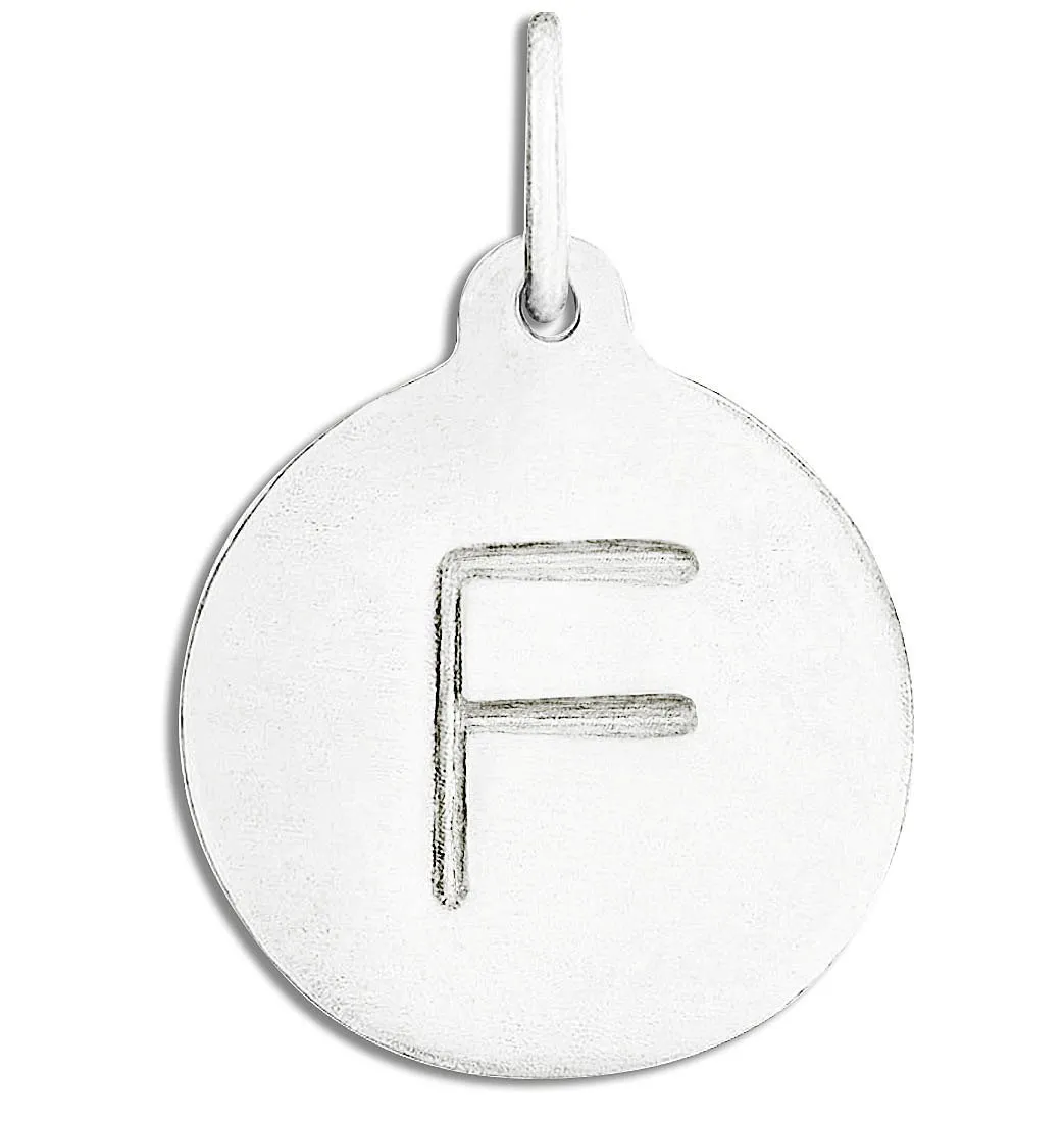 "F" Alphabet Charm