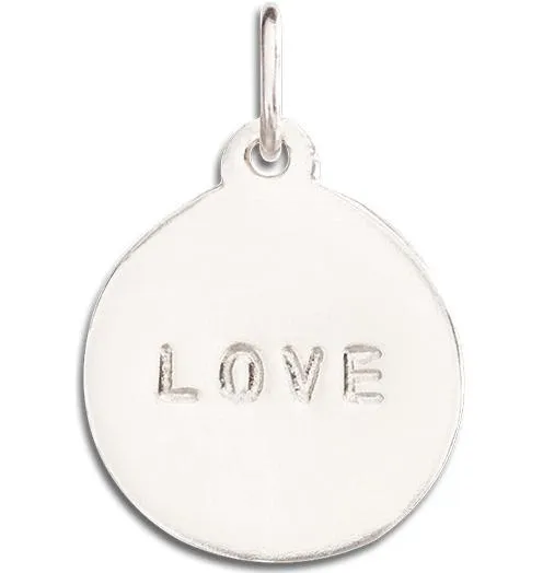 "Love" Disk Charm