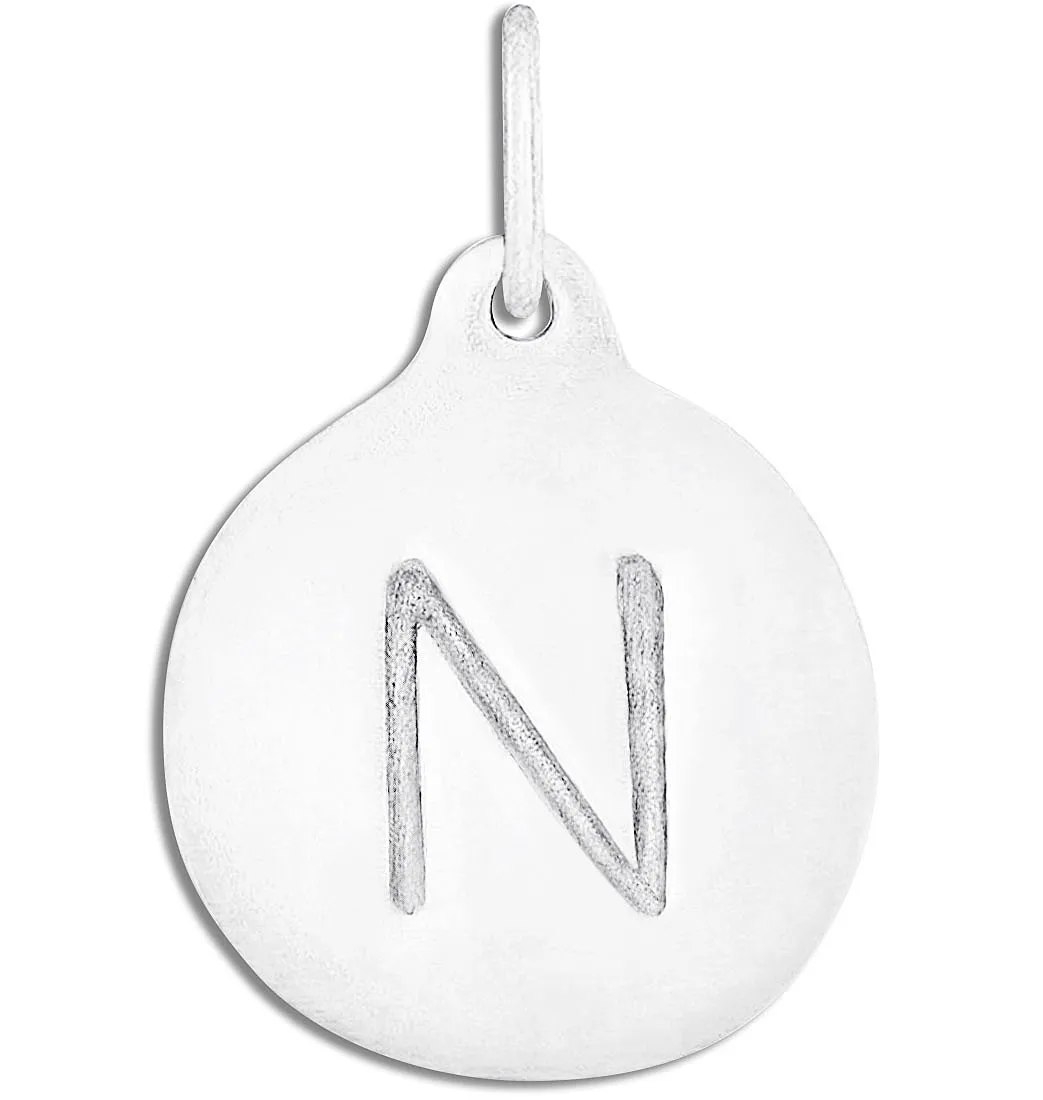 "N" Alphabet Charm