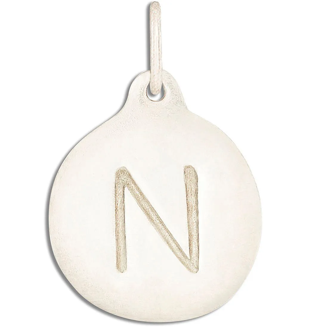 "N" Alphabet Charm