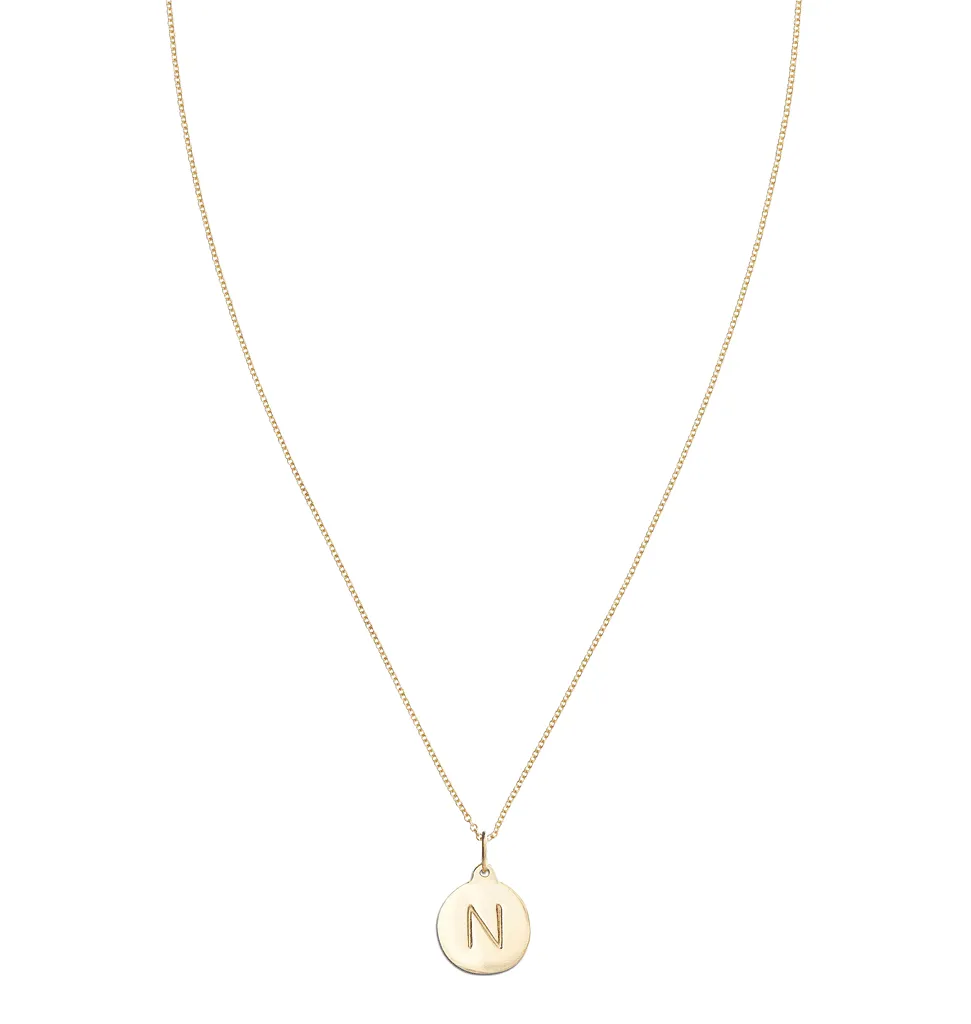 "N" Alphabet Charm