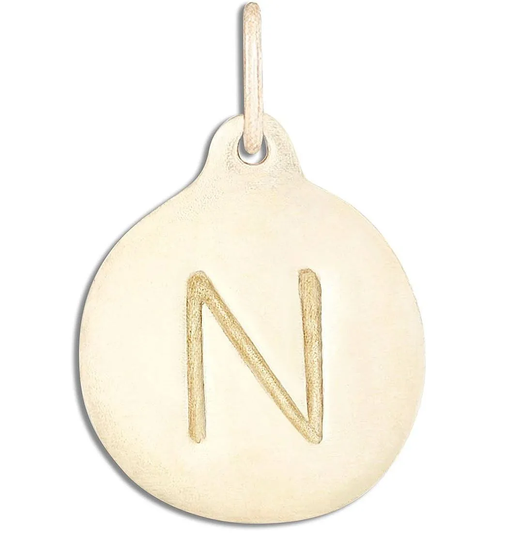 "N" Alphabet Charm