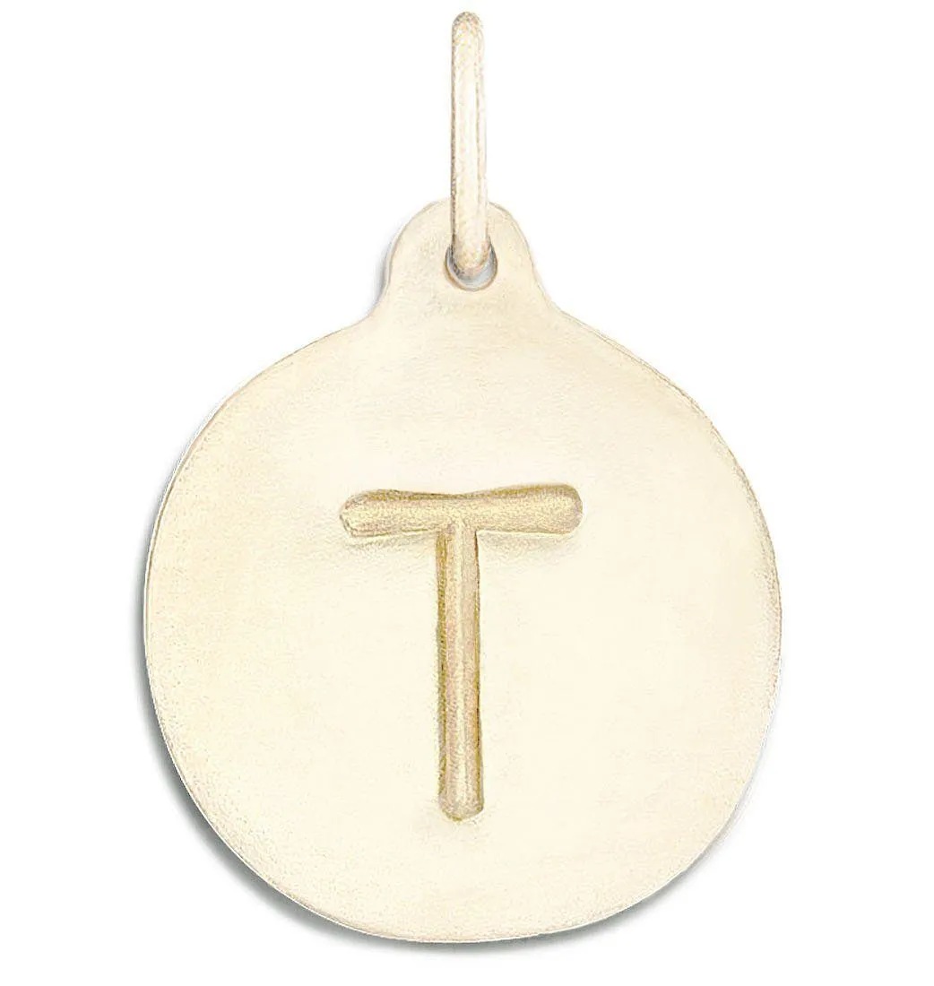 "T" Alphabet Charm