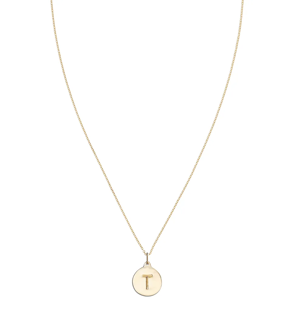 "T" Alphabet Charm