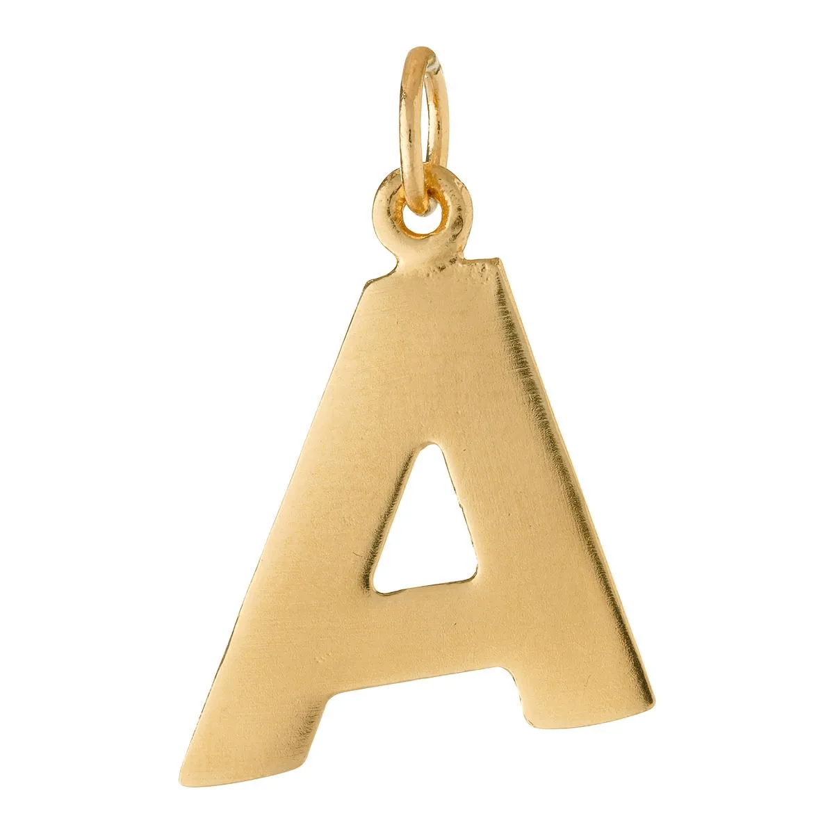 "W" Cutout Letter Charm