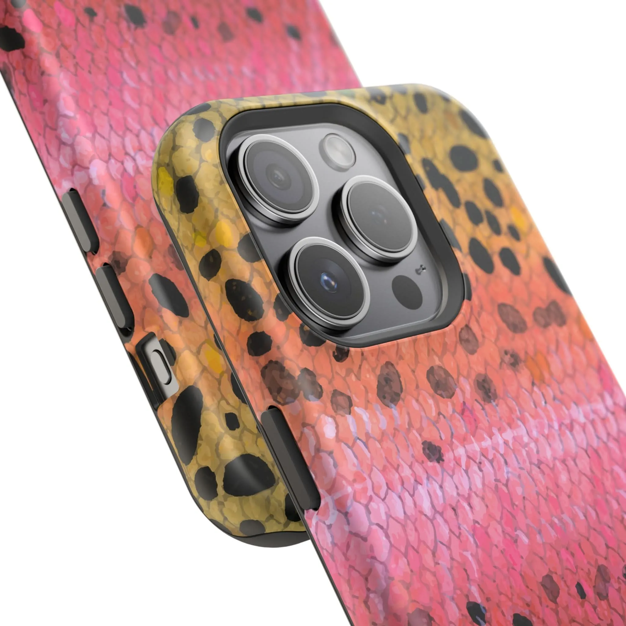 Rainbow Trout Skin MagSafe iPhone Case