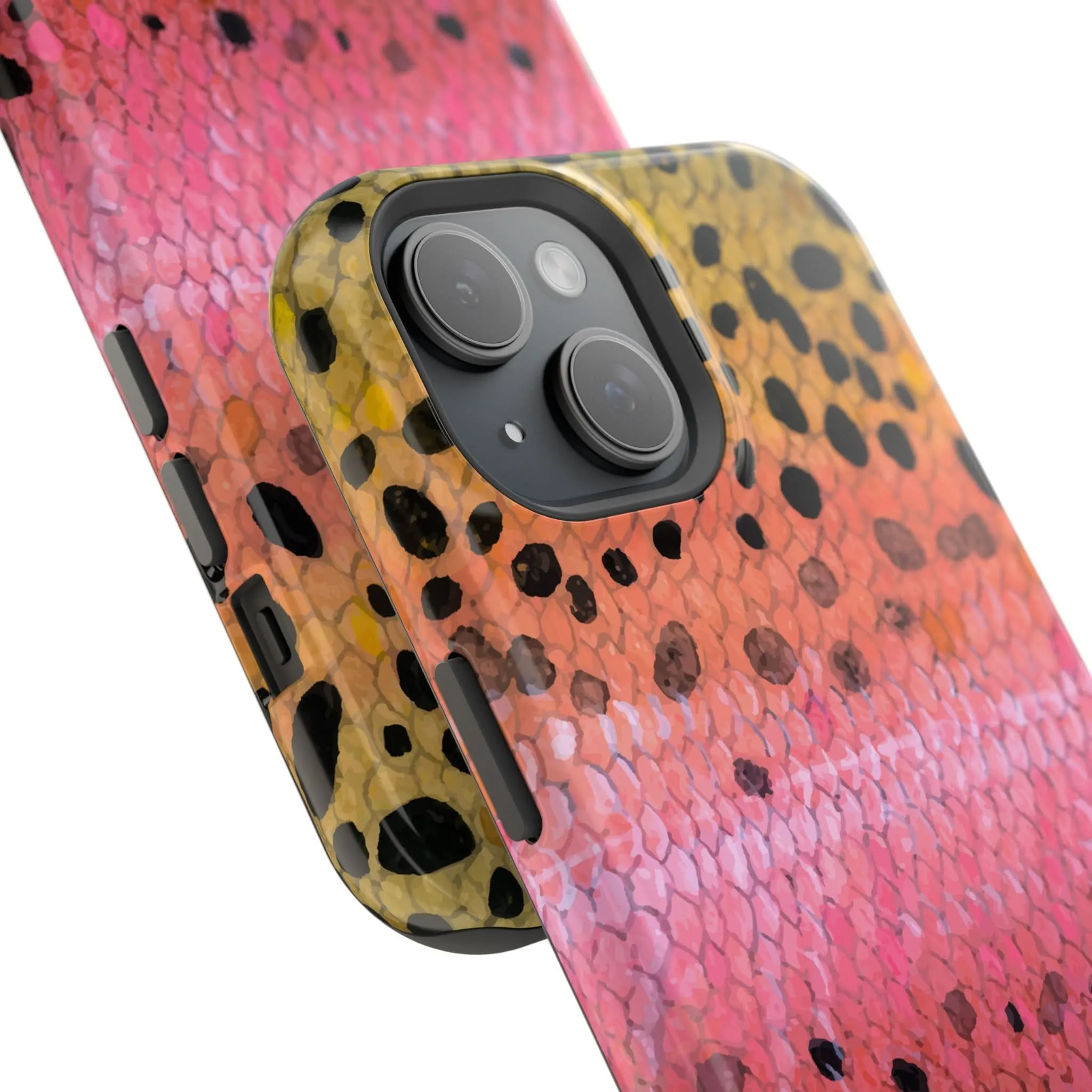 Rainbow Trout Skin MagSafe iPhone Case