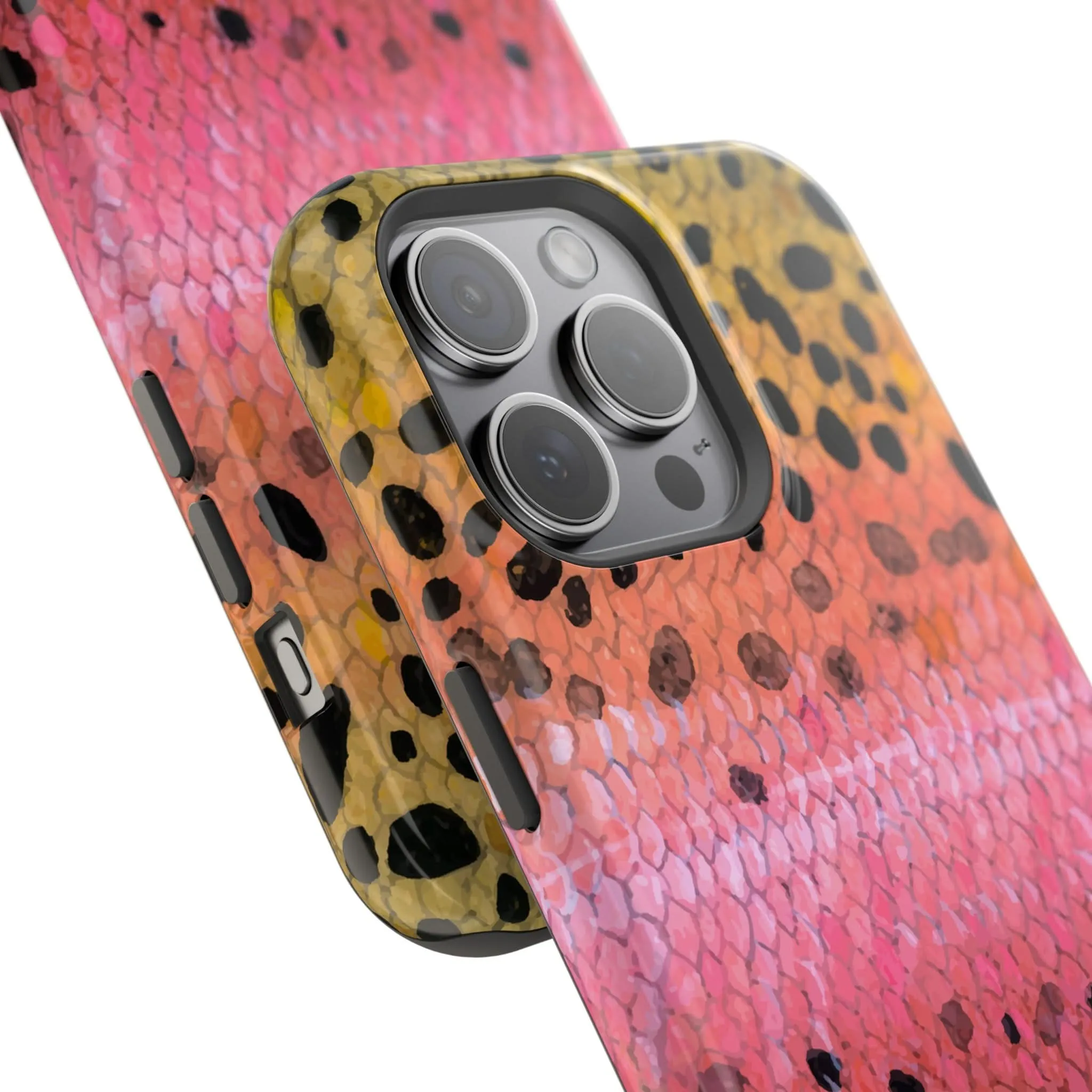 Rainbow Trout Skin MagSafe iPhone Case