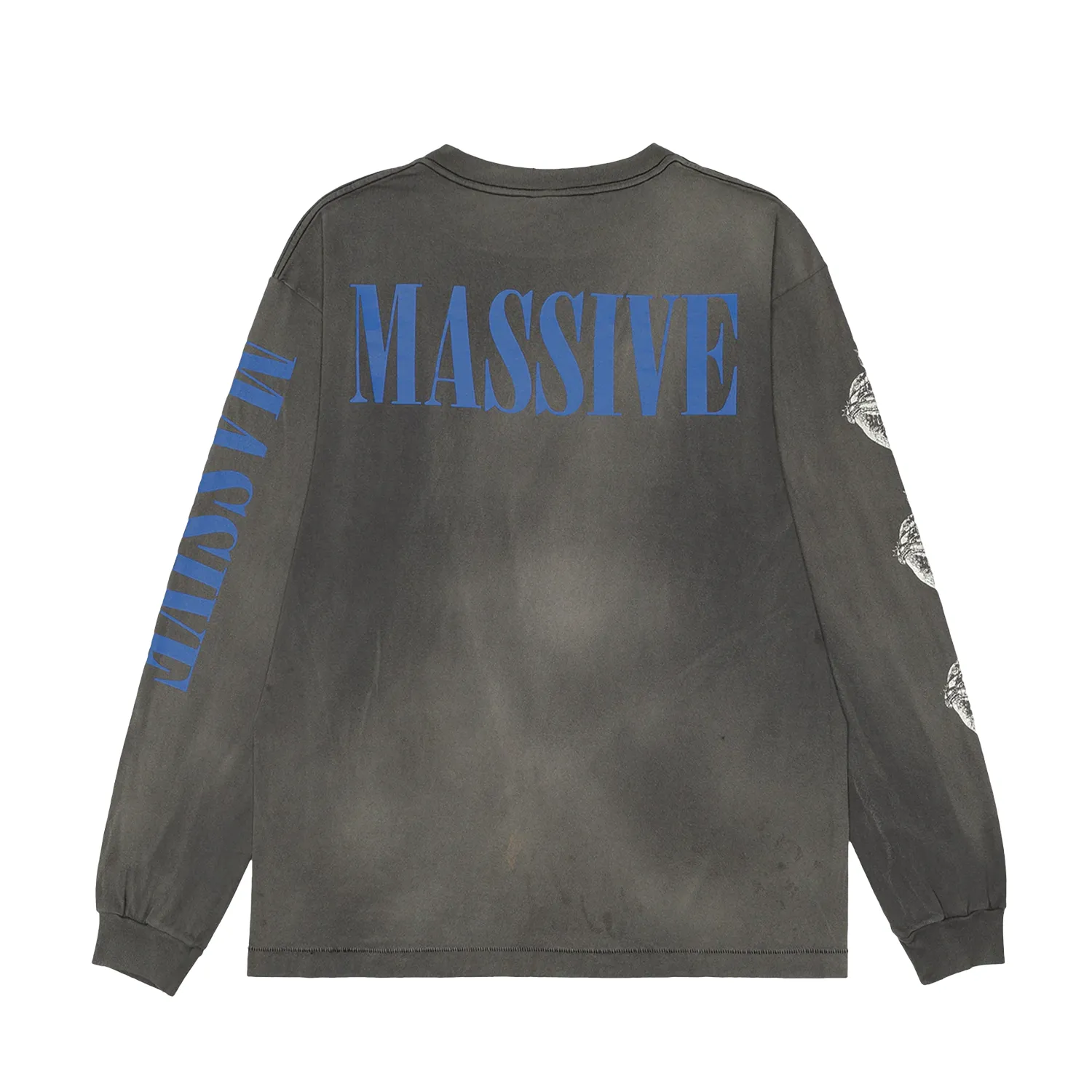 Saint Michael Massive Longsleeve Wash Black