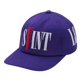 Saint Michael x Vlone Embroidered Hat Purple