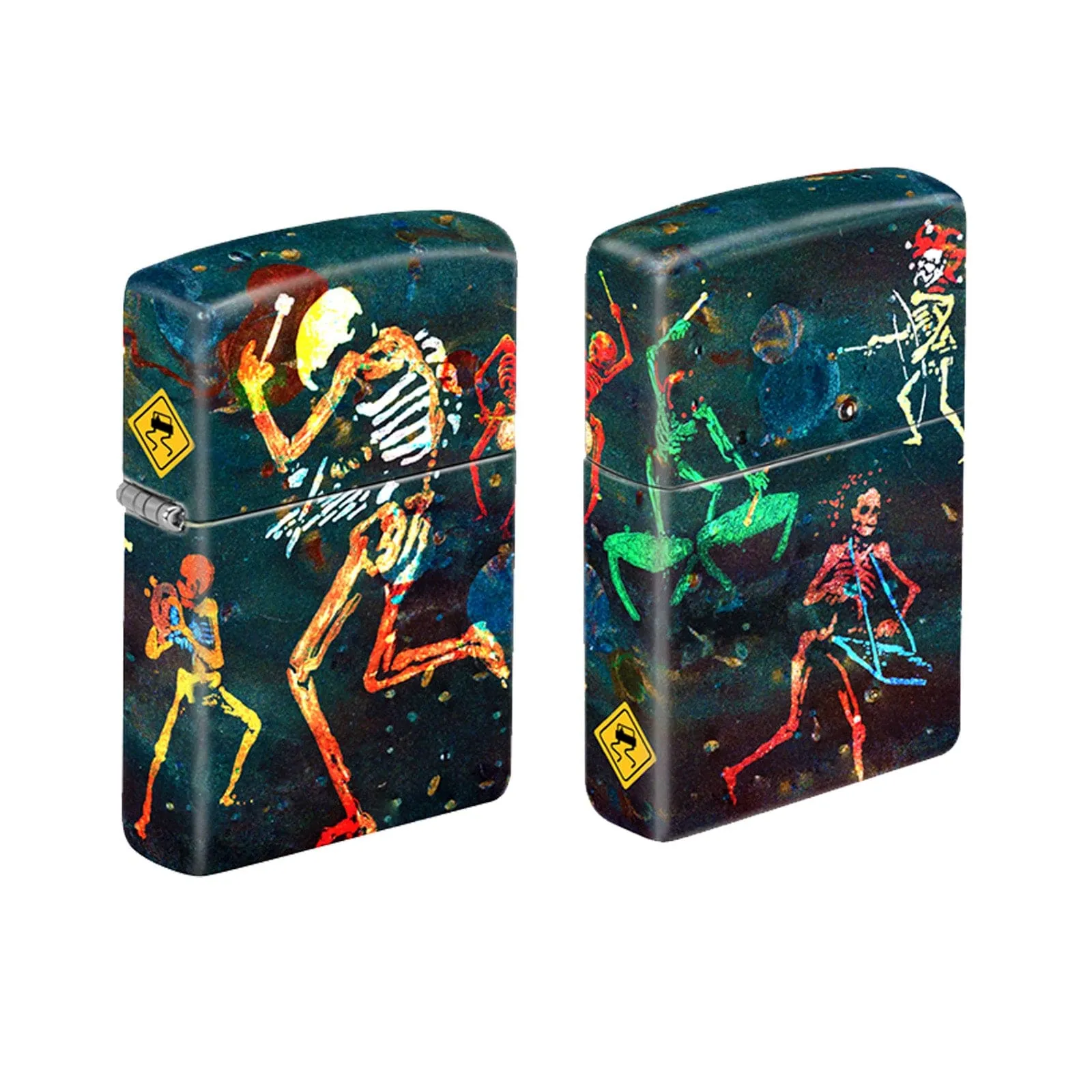 SKIDZ x Mickey Hart Psychopomp Glow-in-the-Dark Zippo Lighter