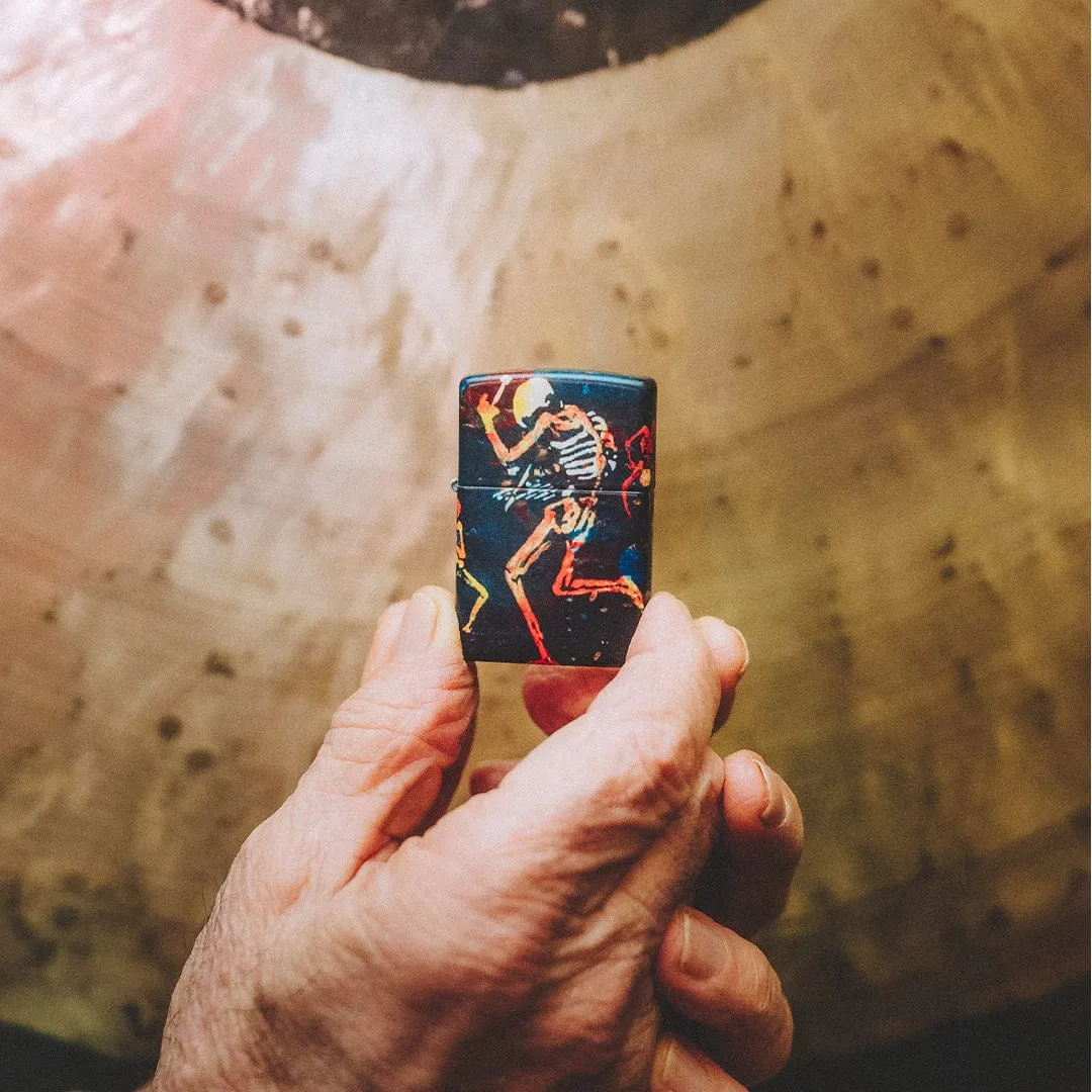 SKIDZ x Mickey Hart Psychopomp Glow-in-the-Dark Zippo Lighter