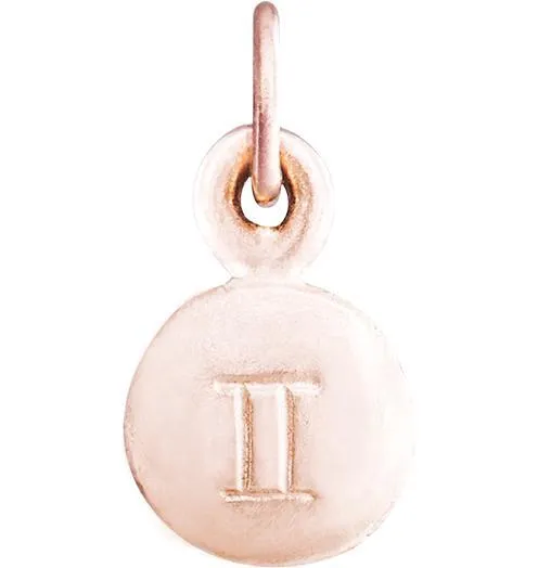 Small Gemini Zodiac Charm