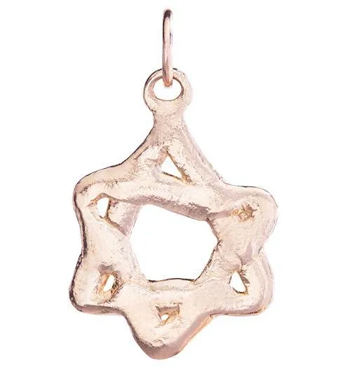 Star of David Smushie Medium Charm