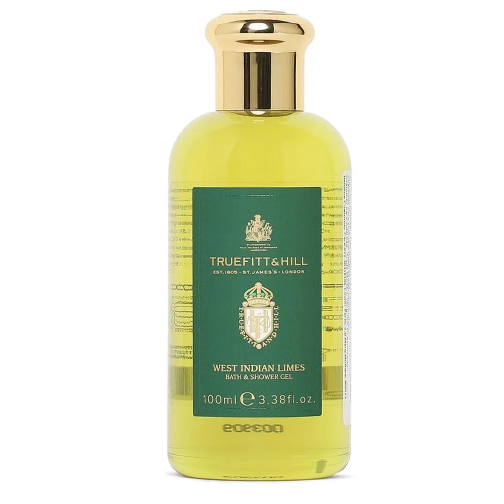 Truefitt & Hill West Indian Limes Men's Bath & Shower Gel 100ml