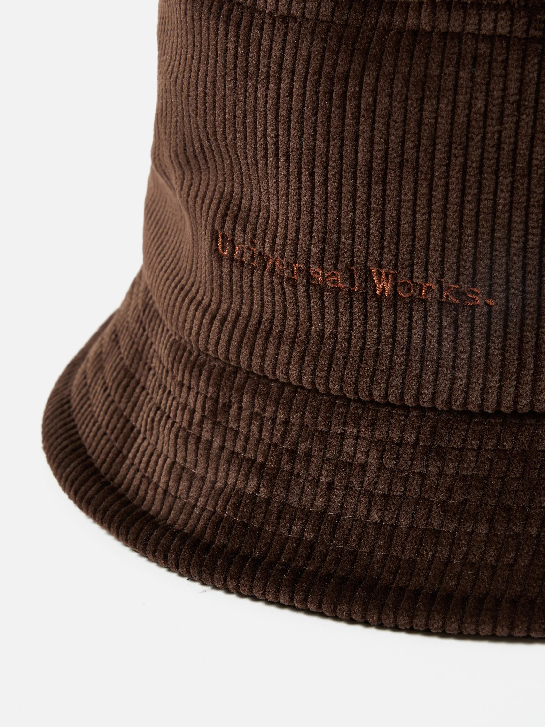 Universal Works Lewis Hat in Brown Brisbane Cord